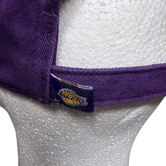 Los Angeles LA Lakers NBA Basketball Purple Strapback Fan Favorite Hat Cap OS - Picture 4 of 8